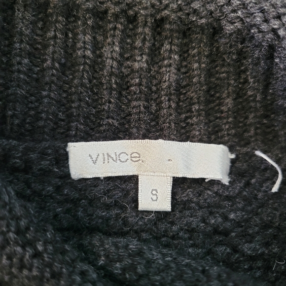 Vince Wool Cashmere Short Sleeve Button Front Cardigan Sweater S - Picture 12 of 13